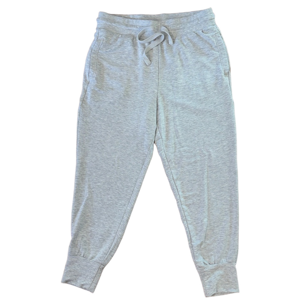 Fabletics Gray Sweatpants Size Large Joggers Cuff… - image 1